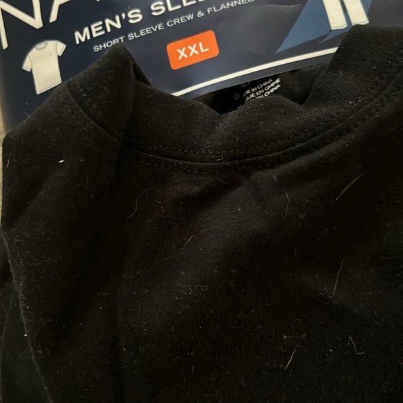 Short sleeve crew and flannel pant pajama - Picture 3 of 4